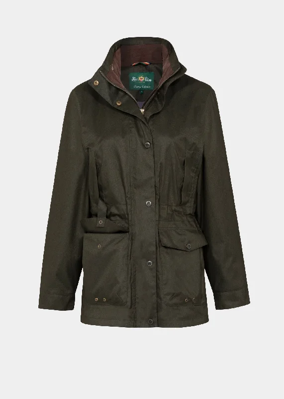 Durable Men's Work PantsFernley Ladies Waterproof Field Coat In Woodland
