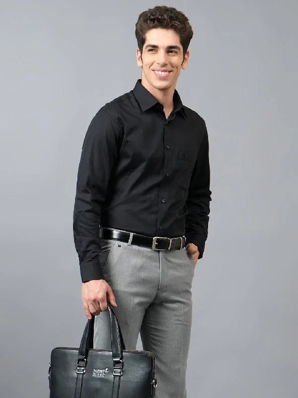 Men's Thermal Shirts for Winter WarmthMen's Checkered Black Shirt Collar Full Sleeves Party Wear Shirt Men's Thermal Shirts for Winter WarmthMen's Checkered Black Shirt Collar Full Sleeves Party Wear Shirt