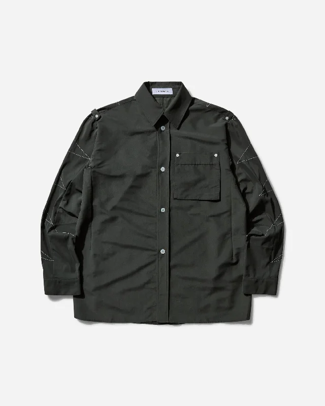 Men's Spread-Collar Shirts for a Bold StatementMen's Solva Shirt Roisin Green