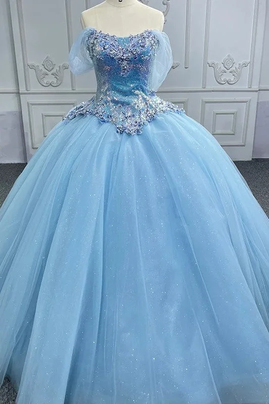 women's vacation dressesQuinceanera Dress Princess Cap sleeve Ball Gown Sequins Square Collar Evening Party Dresses women's vacation dressesQuinceanera Dress Princess Cap sleeve Ball Gown Sequins Square Collar Evening Party Dresses