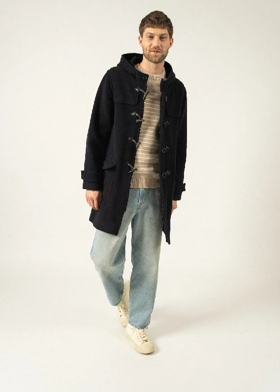 Men's Coats with Modern CutsAntarctique classic duffle-coat - in wool (NAVY)