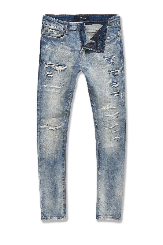 Premium Men's JeansBig Men's Sean Revelation Denim (Studio Blue)