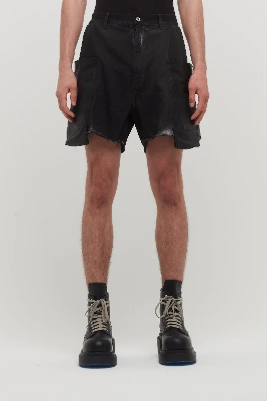 Warm Men's Fleece-Lined PantsRick Owens Stefan Cargo Shorts