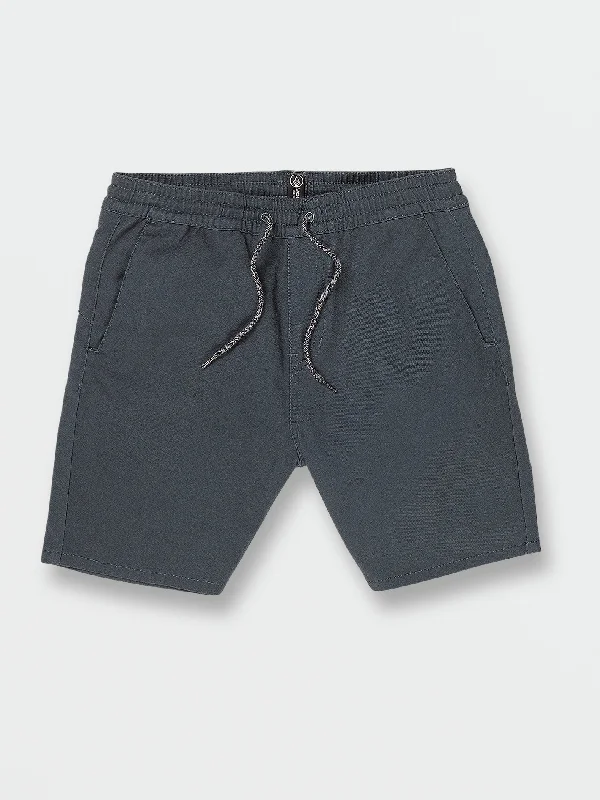 Men's Pants with Elastic CuffsBig Boys Frickin Elastic Waist Shorts - Marina Blue