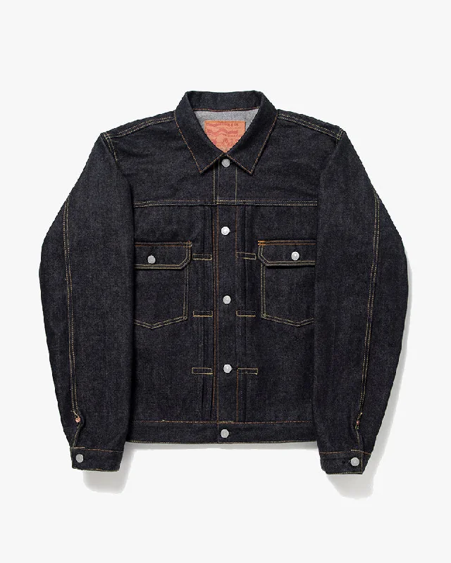 Fashionable Men's JeansStudio D'Artisan SD-412 Type II Selvedge Denim Jacket - Indigo Onewash Fashionable Men's JeansStudio D'Artisan SD-412 Type II Selvedge Denim Jacket - Indigo Onewash