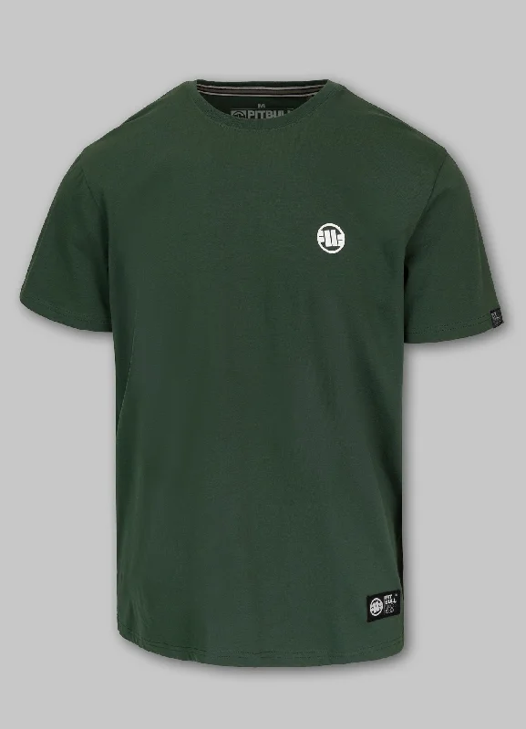 Men's Shirts with Bow TiesMen's T-Shirt SMALL LOGO - Dark green