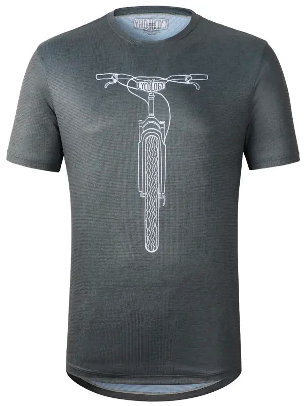Trendy Men's Oversized SweatersBike It List Men's Technical T-Shirt