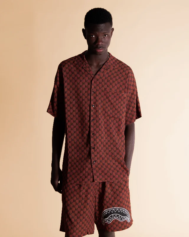 Men's Custom-Fit Shirts for a Personalized LookHawaiian Shirt Skull Checkered