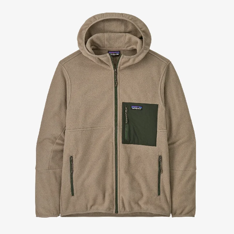 Men's Coats with Belted WaistsPatagonia Microdini Hoody Jacket-Seabird Grey
