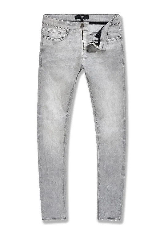 Men's Jeans in Different ColorsBig Men's Sean Grassroots Denim (Arctic Grey)