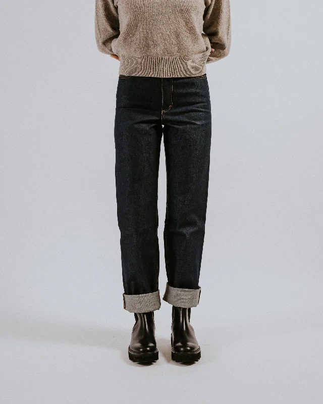 High-Waisted Men's JeansThe Peggy - Regular Fit - Organic Denim.