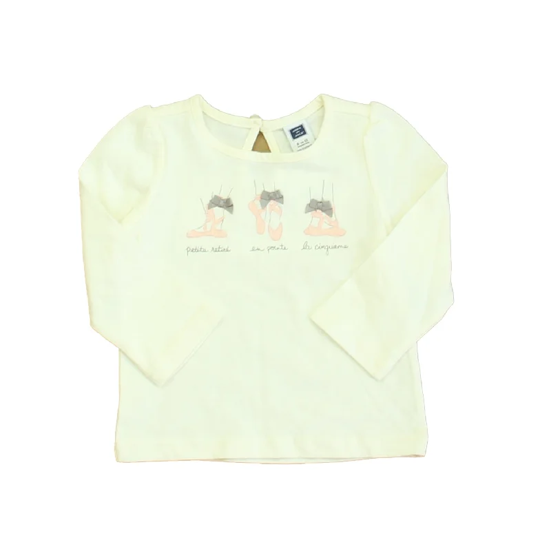 Lightweight Men's Cardigan SweatersJanie and Jack Girls Ivory Ballet Shoes Long Sleeve T-Shirt Lightweight Men's Cardigan SweatersJanie and Jack Girls Ivory Ballet Shoes Long Sleeve T-Shirt