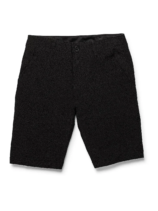 Men's Pants with Reflective Stripes for SafetyKerosene Hybrid Shorts - Black