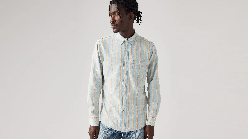 Men's Unique Dress Shirts for a Statement LookLevi's® Men's Sunset Pocket Standard Fit Shirt Men's Unique Dress Shirts for a Statement LookLevi's® Men's Sunset Pocket Standard Fit Shirt