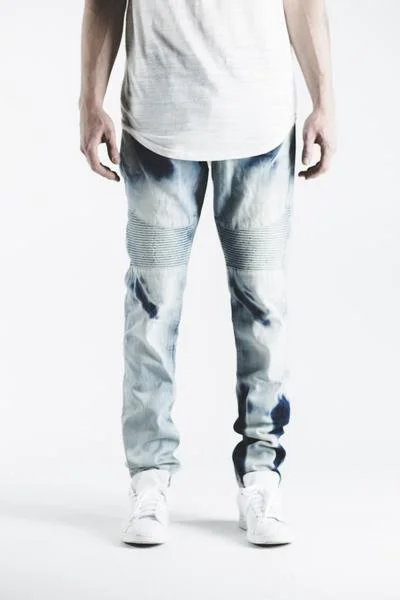 Premium Men's JeansSKYWALKER DENIM (BLEACH BLUE)