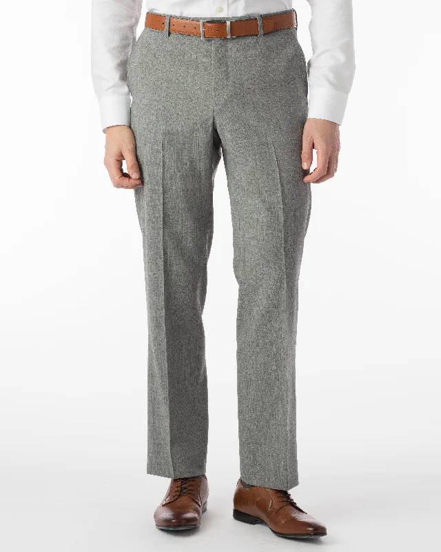 Men's Pants with Flat-Front DesignsBallin Pants - Soho Travel Twill - Pearl Grey