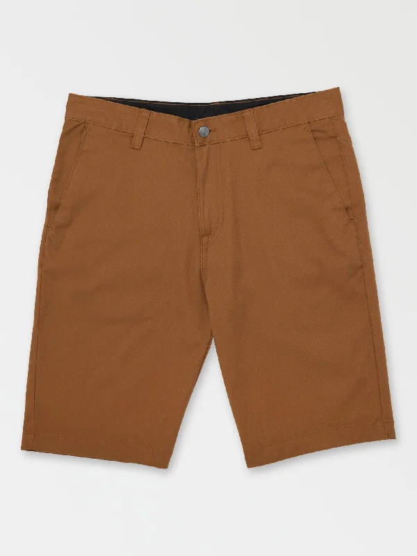 Men's Pants with Stain-Resistant TreatmentVmonty Stretch Shorts - Golden Brown