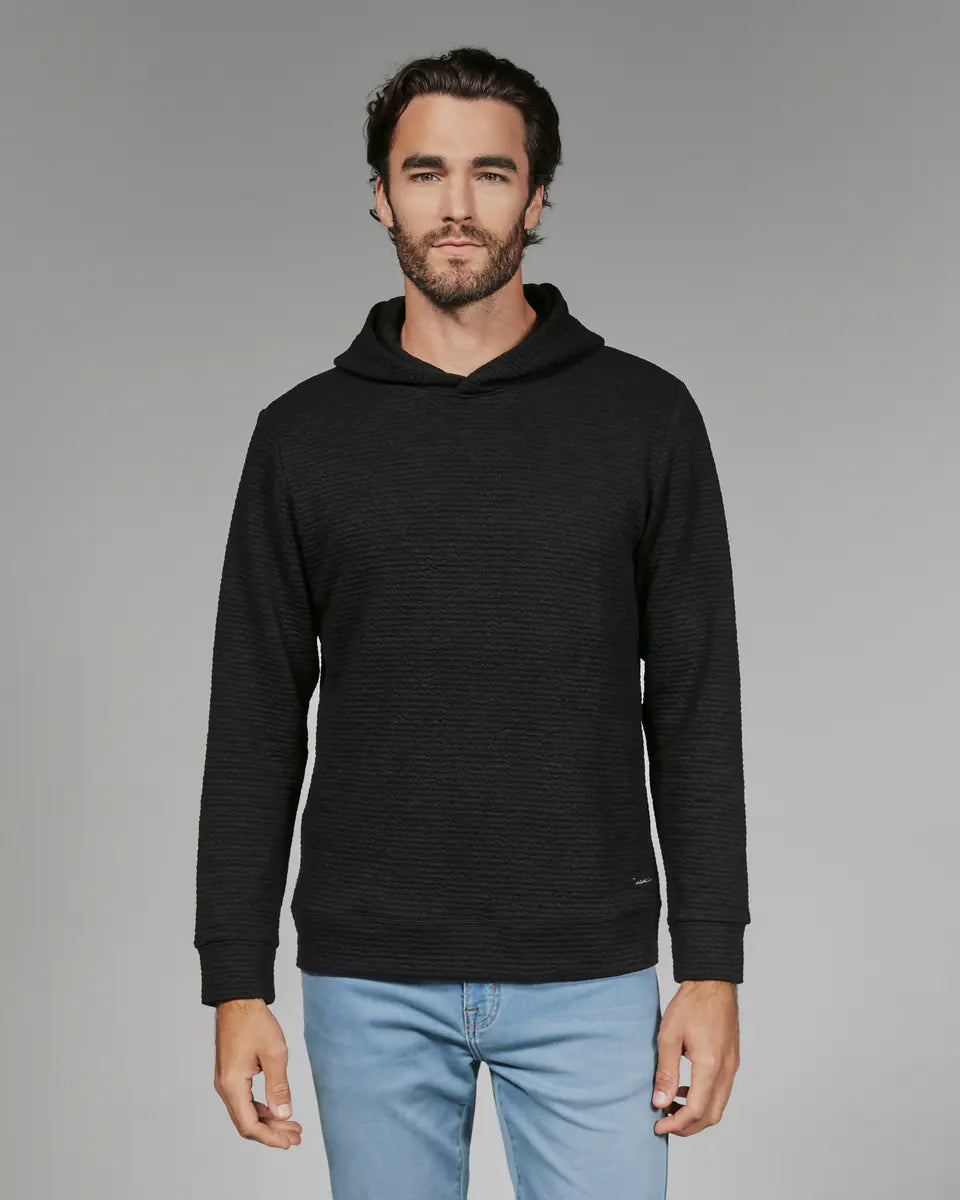 Men's Coats with Relaxed FitsElevate Hoodie - Black