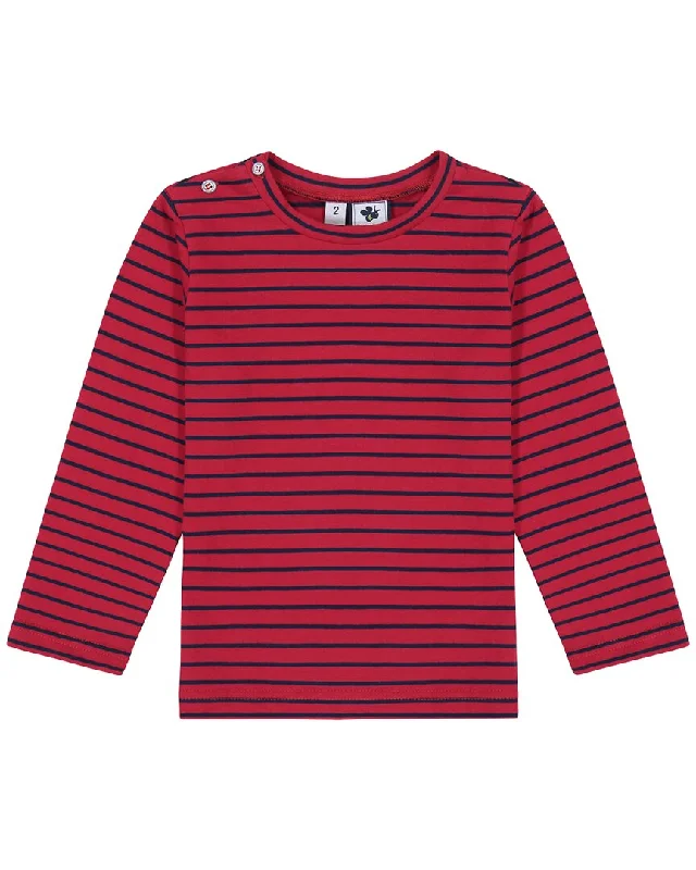 Men's Sweaters with Dropped ShouldersBusy Bees Henry Button Shoulder T-Shirt