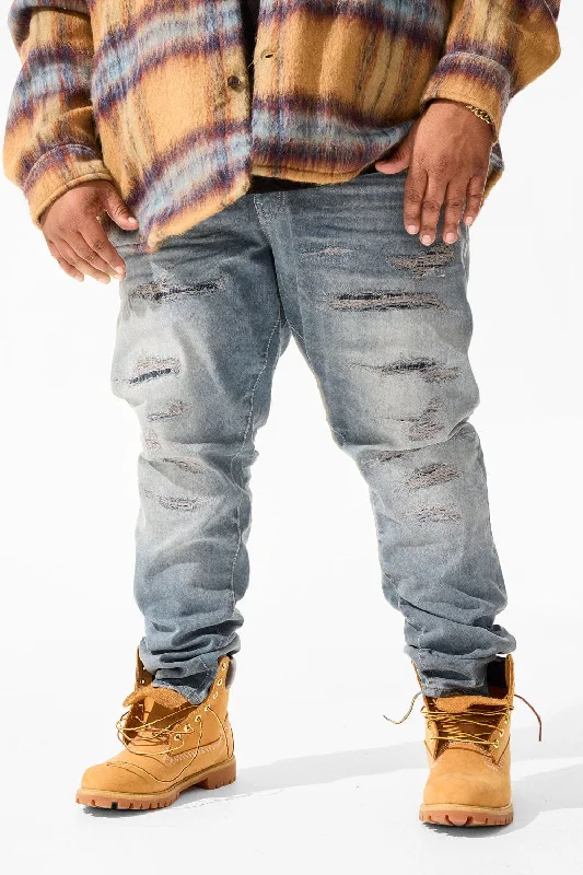 New Arrival Designer Men's JeansBig Men's Sean Caspian Denim (Bully)