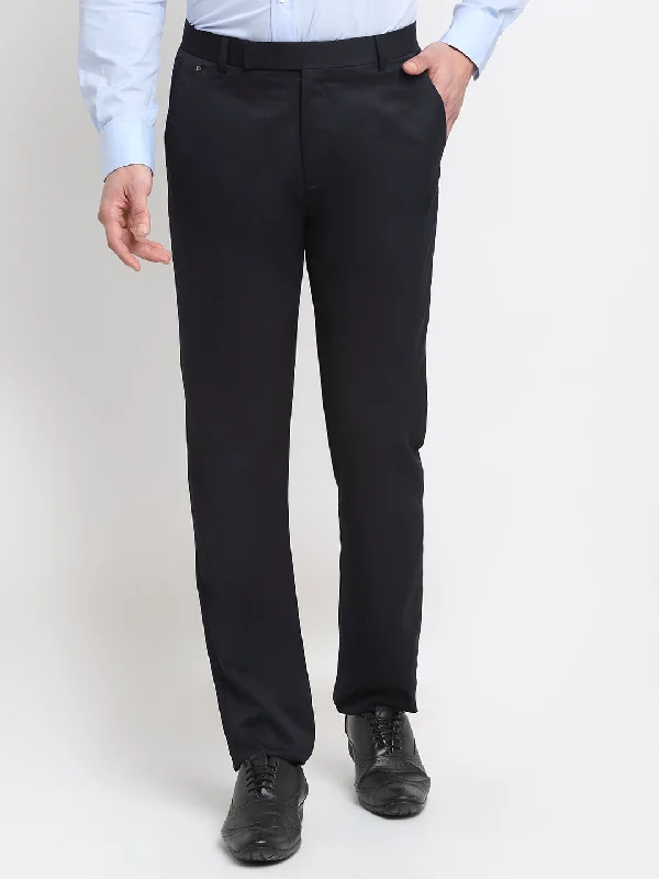 Men's Dress Pants for Special OccasionsMen's Regular fit Flat front Navy Blue Trousers Men's Dress Pants for Special OccasionsMen's Regular fit Flat front Navy Blue Trousers