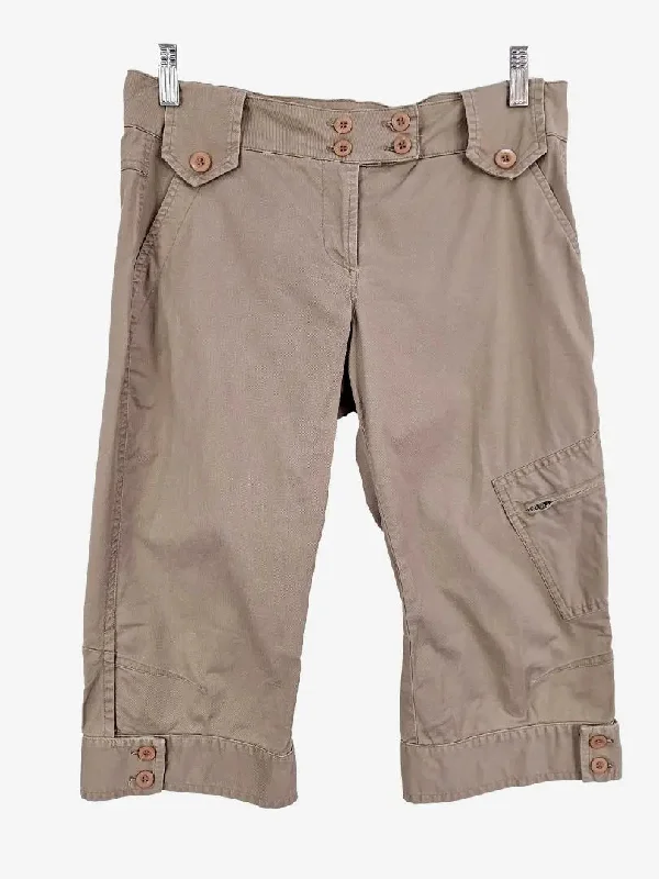 Casual Ripped Men's JeansReview Vintage Mocha Cargo Capri Pants Size 10