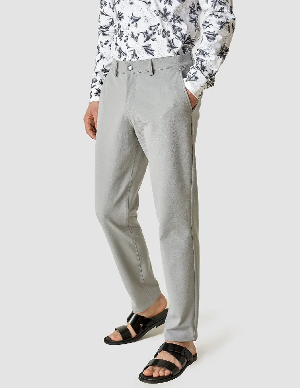Men's Patterned Pants with StripesGEN2 Pants Regular Light Grey