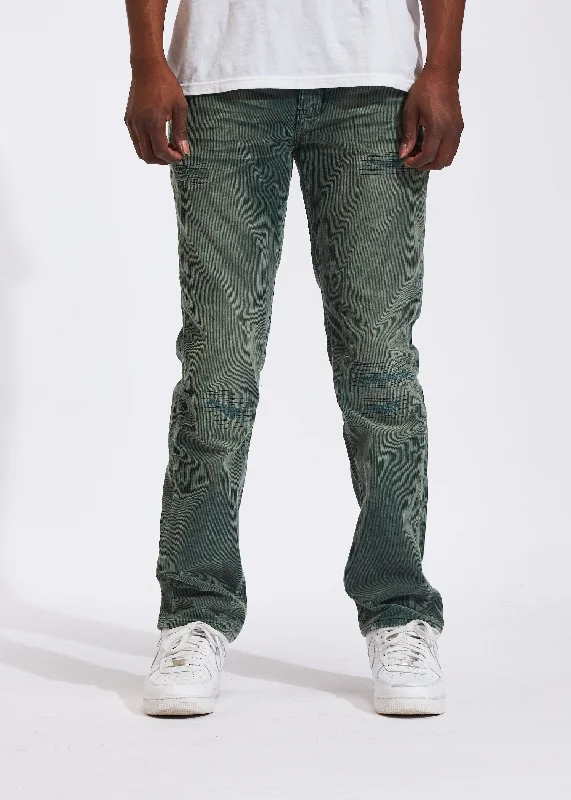 Men's Jeans with EmbroideryPacific Straight Corduroy Denim