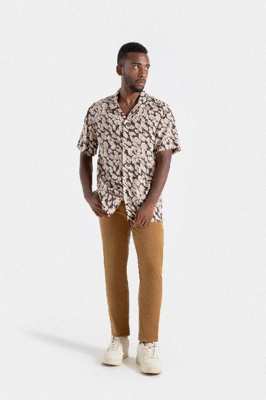 Men's Custom-Fit Shirts for a Personalized LookPattern Resort Collar Shirt