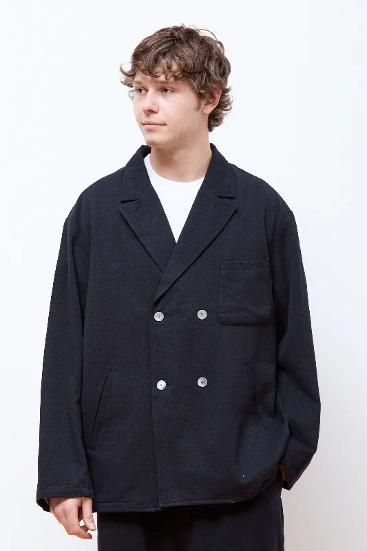Warm Men's Down JacketsCotton Wool Newport Jacket Deep Sea