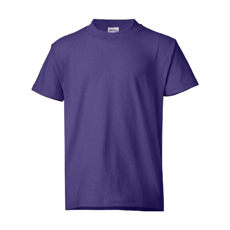 Men's Sweaters with Three-Quarter SleevesHanes Ecosmart Youth T-Shirt