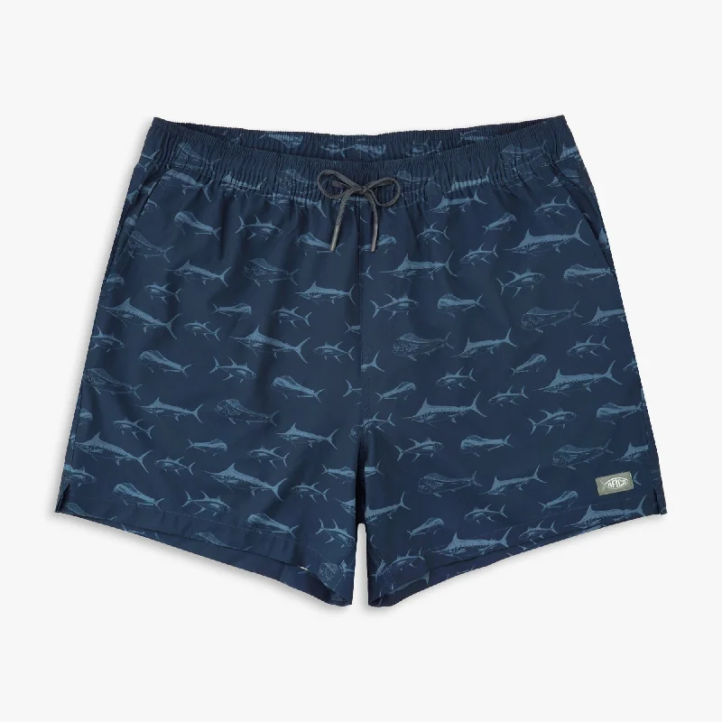 Men's Pants with Contrast WaistbandsStrike Swim Shorts | Deep Navy