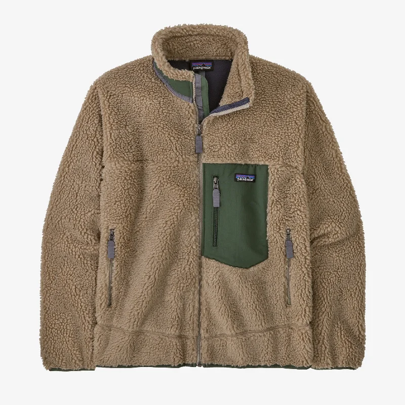 Men's Coats with Inner PocketsPatagonia Classic Retro-X Jacket-Seabird Grey