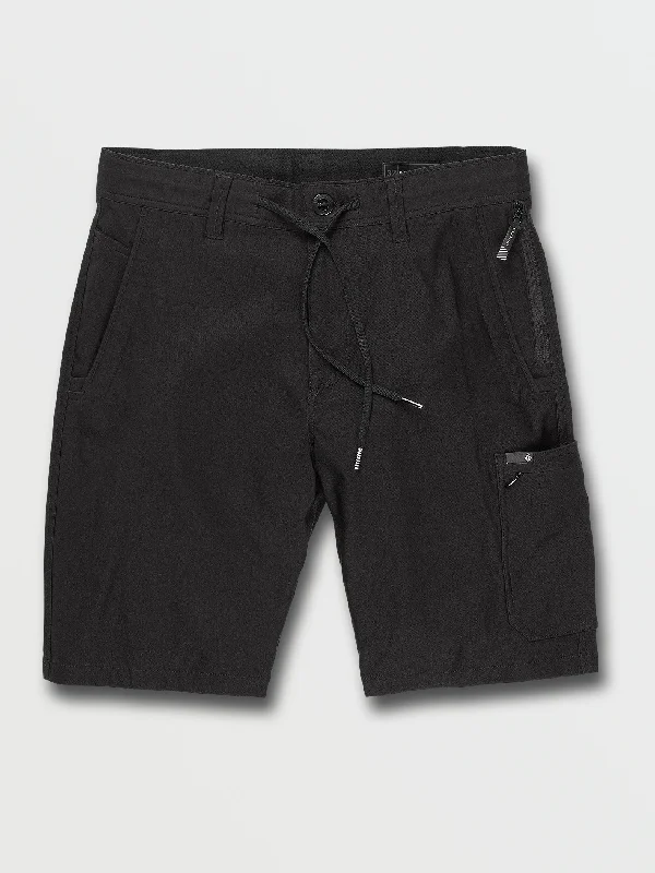 Casual Men's ChinosStone Trail Master Shorts - Black