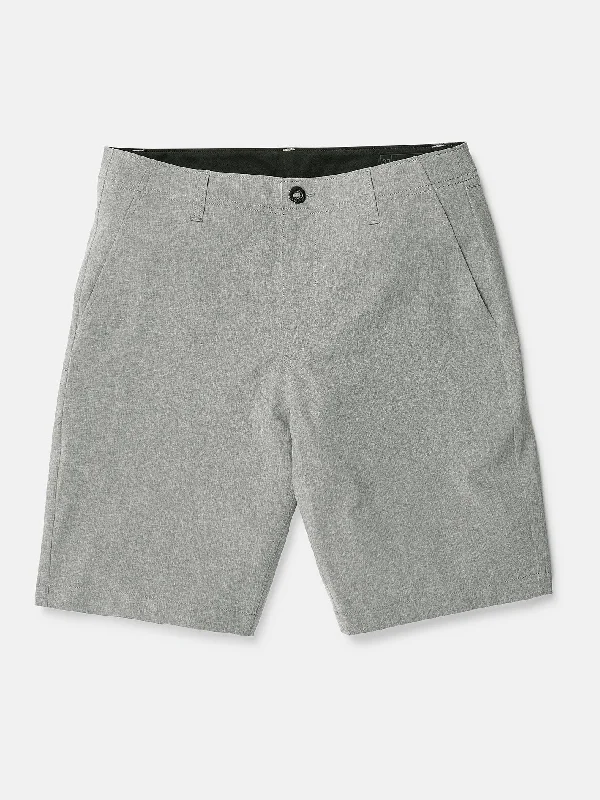 Men's Pants with Moisture-Wicking PropertiesKerosene Hybrid Shorts - Heather Grey