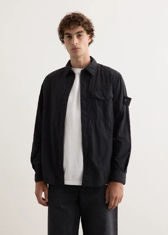 Casual Men's Bomber JacketsGhost Overdyed Nylon Tela Overshirt