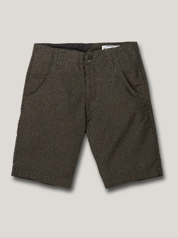 Men's Button-Fly Pants for a Traditional TouchBig Boys The Down Lo Short - Military