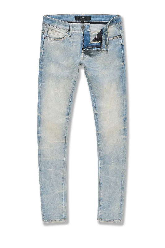 Latest Men's Jeans TrendsBig Men's Sean Grassroots Denim (Iced Lager)