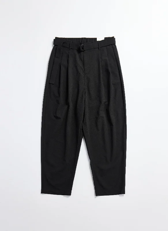 Men's Patterned Pants with StripesECO Seersucker Solotex Wide Tapered Pants (P-12)