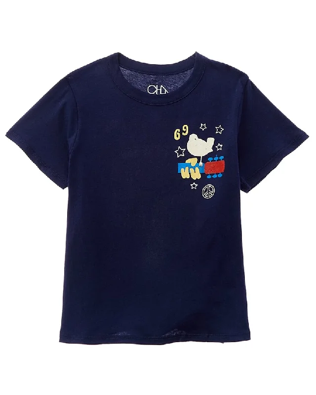 Men's Sweaters with Elastic WaistbandsChaser Woodstock T-Shirt