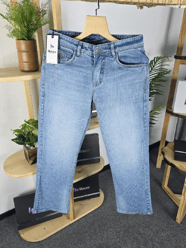 High-Waisted Men's JeansKik of Bootcut Jeans Sky