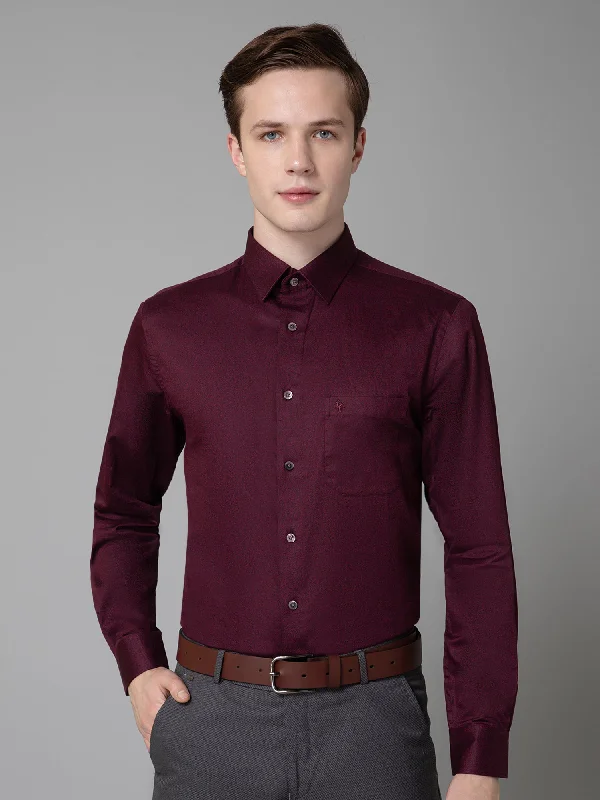Men's Logo T-Shirts for Brand RepresentationMen's Maroon Party Floral Print Full Sleeve Shirt Men's Logo T-Shirts for Brand RepresentationMen's Maroon Party Floral Print Full Sleeve Shirt
