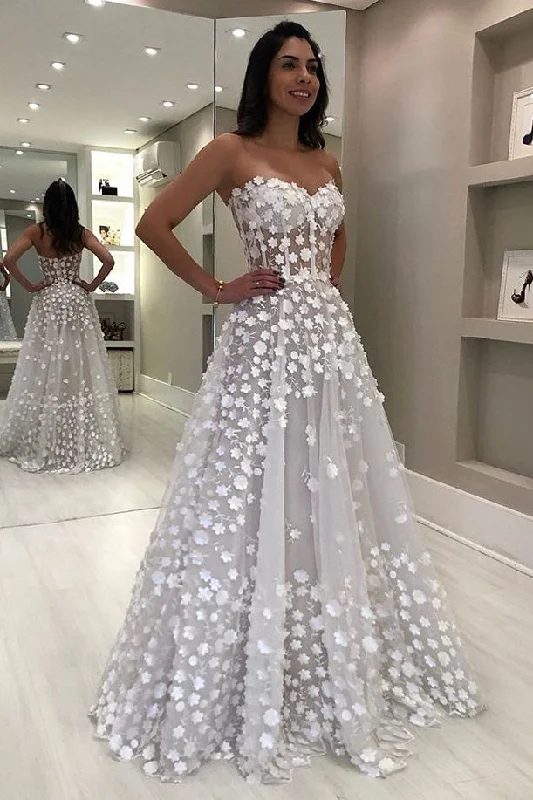 women's maxi dressesElegant Sweetheart White A-line Floor Length Beach Wedding Dresses women's maxi dressesElegant Sweetheart White A-line Floor Length Beach Wedding Dresses