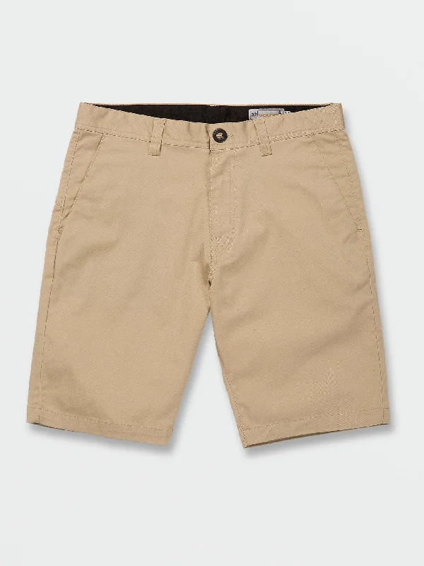 Men's Pants with Ripped and Distressed DetailsFrickin Modern Stretch Chino Shorts - Almond Men's Pants with Ripped and Distressed DetailsFrickin Modern Stretch Chino Shorts - Almond