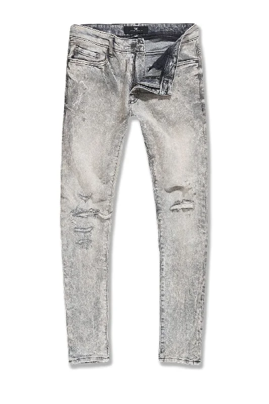 Best Selling Men's Jeans BrandsBig Men's Sean Attitude Denim (Bone White)