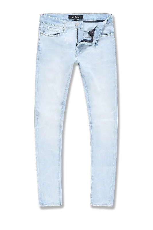 Inexpensive Men's JeansBig Men's Sean Grassroots Denim (Iced White)