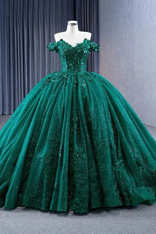 women's party dressesQuinceanera Dress Appliques Dark Green Evening Dresses Sweetheart Sleeveless Ball Gown women's party dressesQuinceanera Dress Appliques Dark Green Evening Dresses Sweetheart Sleeveless Ball Gown