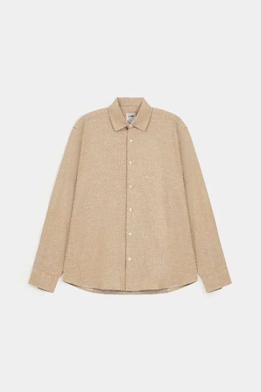 Men's Denim Shirts for a Rugged LookBasic Collar Shirt