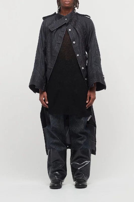 Men's Pants with Button-CuffsJunya Watanabe MAN Denim Captain Coat