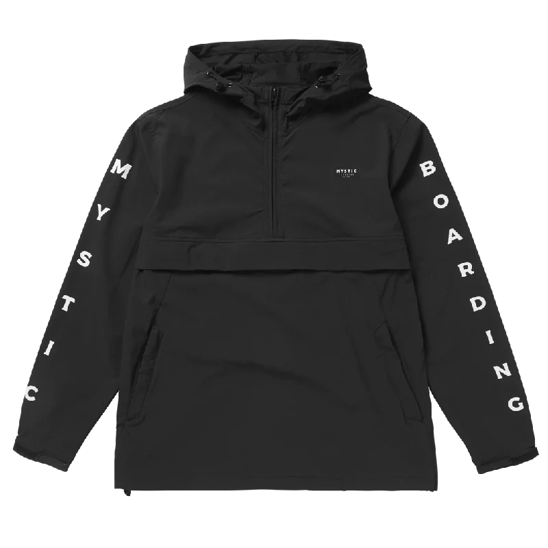 Men's Coats with Hidden PocketsMystic Seascape Jacket-Black